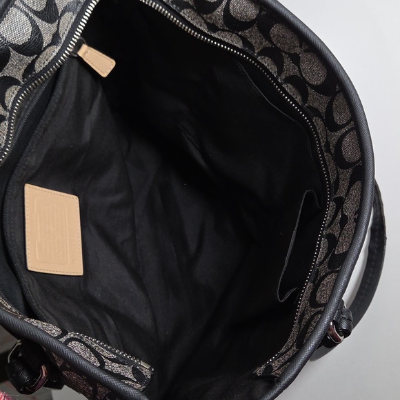 Coach Peyton Perforated PVC Zip Top Tote - Picture 4 of 10